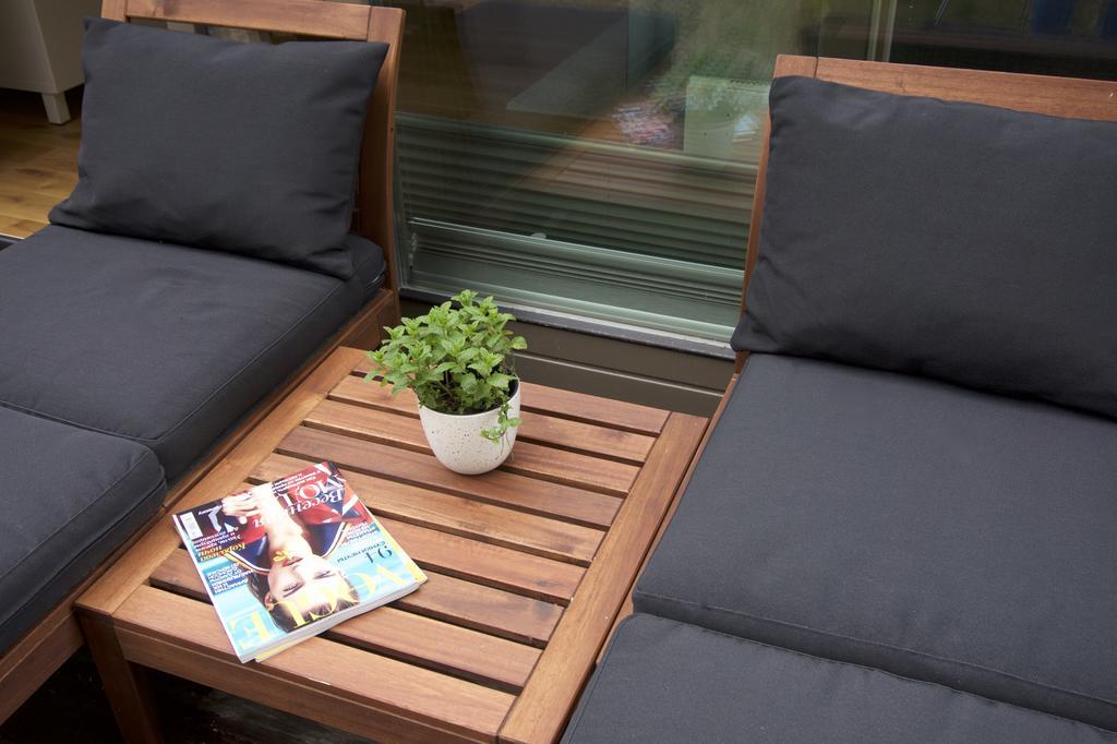 New Scandinavian Style Apartment In Nida Luaran gambar