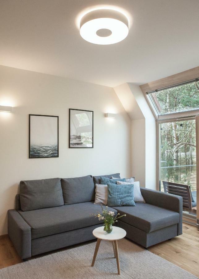 New Scandinavian Style Apartment In Nida Luaran gambar